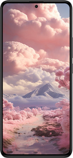 Силиконовый чехол Розовые облака для Xiaomi Redmi K60 Pro - 5660u-3457 изображение 