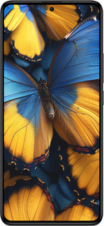 Силіконовий чехол Жовто-блакитні метелики для Xiaomi Redmi K60 Pro - 6046u-3457 изображение 