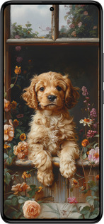 Силиконовый чехол Щенок cocker spaniel для Xiaomi Redmi K60 Pro - 6136u-3457 изображение 