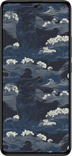 Силиконовый чехол Морская тематика в стиле арт-деко для Xiaomi Redmi K60 Pro - 6520u-3457 изображение 