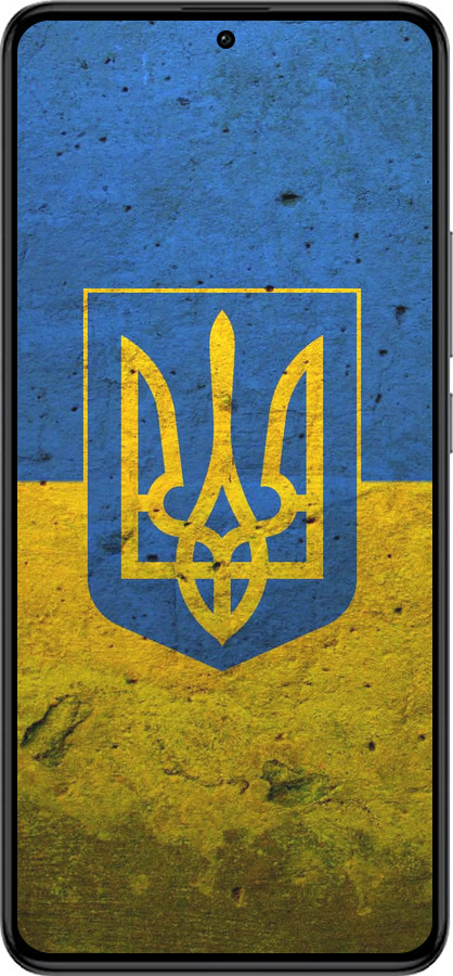 Силиконовый чехол Флаг и герб Украины 2 для Xiaomi Redmi K60 Pro - 378u-3457 изображение 