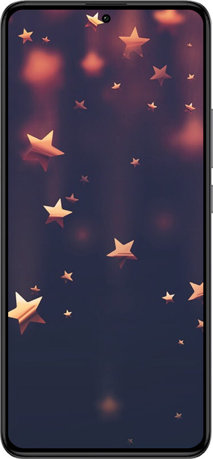 Силиконовый чехол Падающие звезды для Xiaomi Redmi K60 Pro - 3974u-3457 изображение 