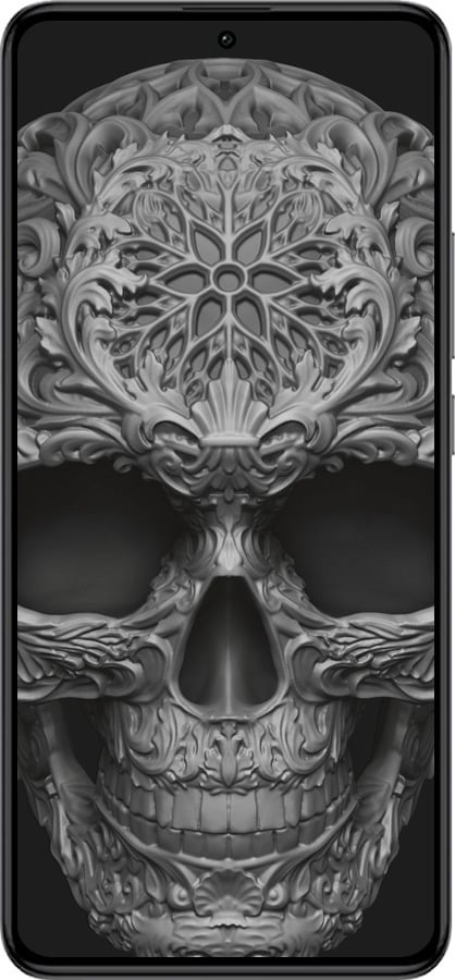 Силиконовый чехол skull-ornament для Xiaomi Redmi K60 Pro - 4101u-3457 изображение 