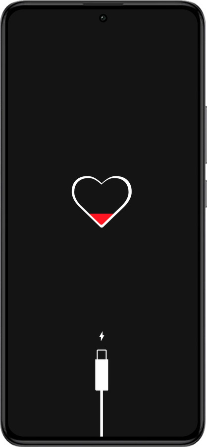Силіконовий чехол Підзарядка серця для Xiaomi Redmi K60 Pro - 4274u-3457 изображение 