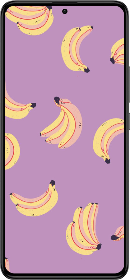 Силиконовый чехол Бананы для Xiaomi Redmi K60 Pro - 4312u-3457 изображение 