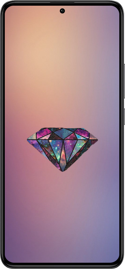 Силиконовый чехол Диамант для Xiaomi Redmi K60 Pro - 4352u-3457 изображение 