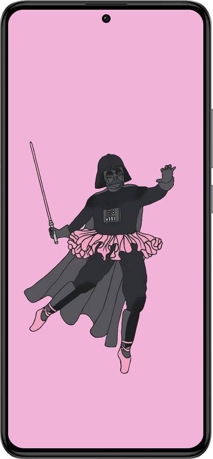 Силиконовый чехол Pink Wader для Xiaomi Redmi K60 Pro - 4456u-3457 изображение 