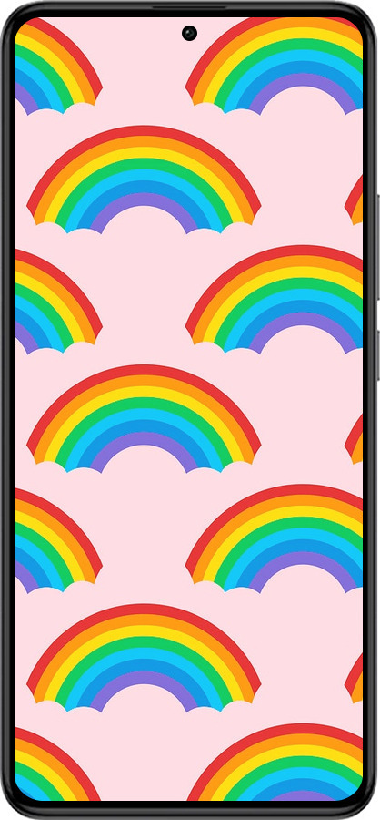Силиконовый чехол Rainbows для Xiaomi Redmi K60 Pro - 4478u-3457 изображение 