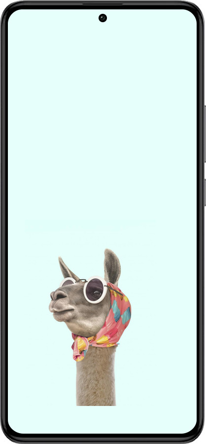 Силіконовий чехол Модна лама для Xiaomi Redmi K60 Pro - 4479u-3457 изображение 