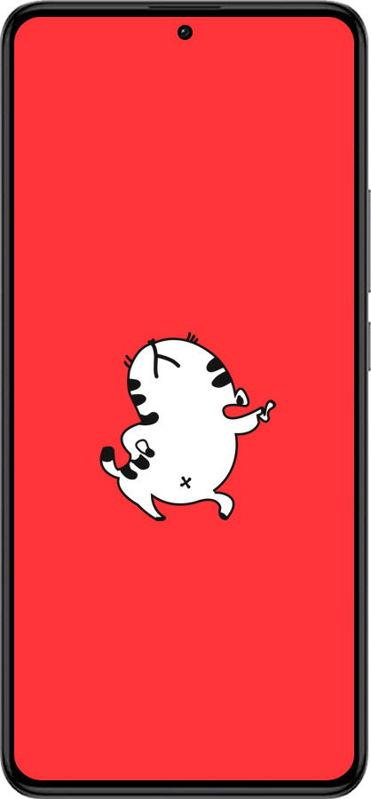 Силиконовый чехол Котик для Xiaomi Redmi K60 Pro - 4577u-3457 изображение 