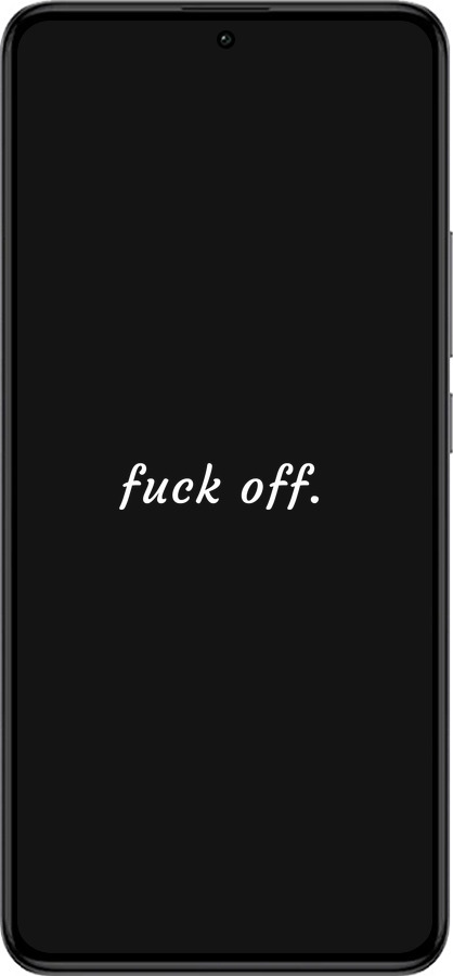Силіконовий чехол Fuck off для Xiaomi Redmi K60 Pro - 4731u-3457 изображение 