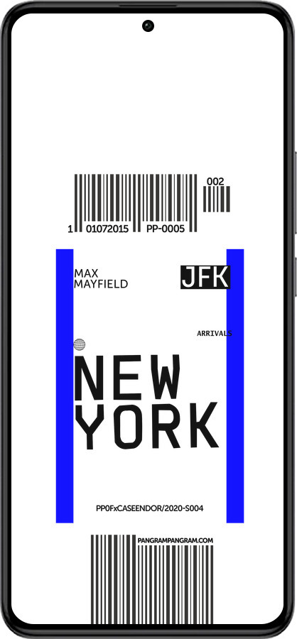 Силиконовый чехол New York для Xiaomi Redmi K60 Pro - 4861u-3457 изображение 