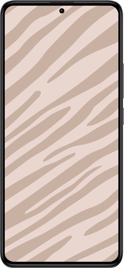 Силиконовый чехол Зебра беж для Xiaomi Redmi K60 Pro - 4875u-3457 изображение 