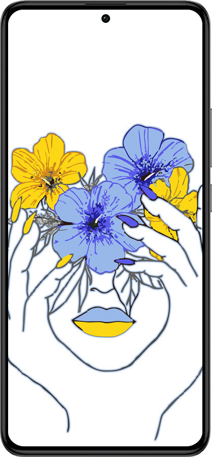 Силіконовий чехол Дівчина v4 для Xiaomi Redmi K60 Pro - 5276u-3457 изображение 