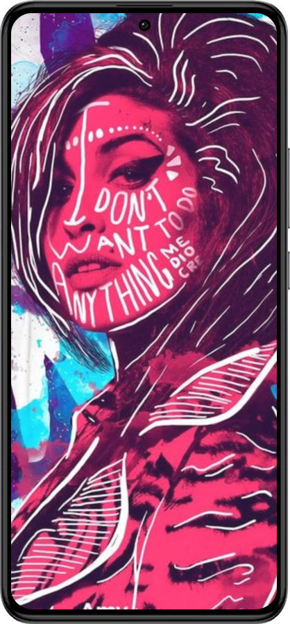 Силиконовый чехол Эми для Xiaomi Redmi K60 Pro - 5381u-3457 изображение 
