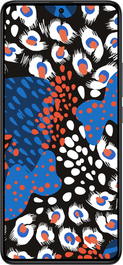 Силиконовый чехол Абстрактный фон v2 для Xiaomi Redmi K60 Pro - 5503u-3457 изображение 