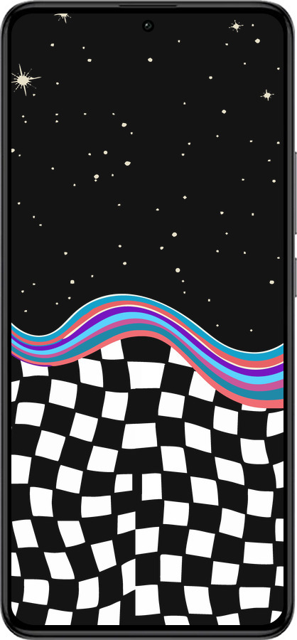 Силиконовый чехол Абстрактный космос для Xiaomi Redmi K60 Pro - 5512u-3457 изображение 