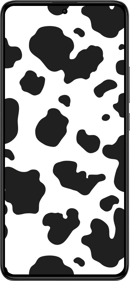 Силиконовый чехол Шкура коровы для Xiaomi Redmi K60 Pro - 5576u-3457 изображение 