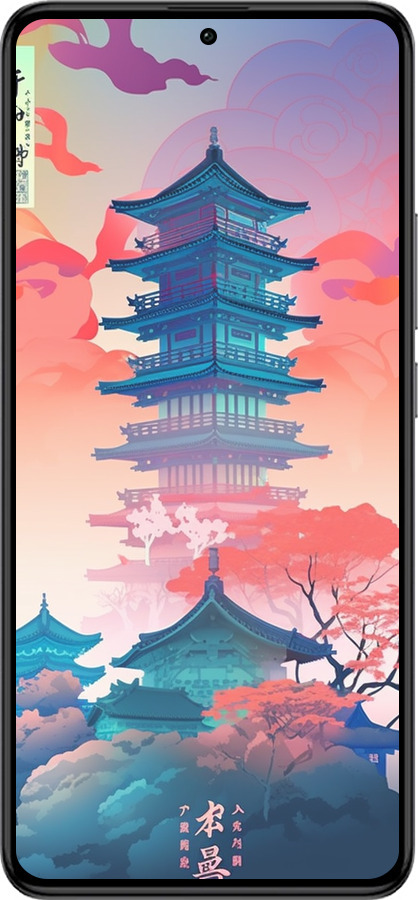 Силіконовий чехол Японія монастир для Xiaomi Redmi K60 Pro - 5590u-3457 изображение 