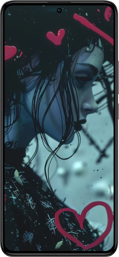 Силиконовый чехол XO Love v2 для Xiaomi Redmi K60 Pro - 6057u-3457 изображение 