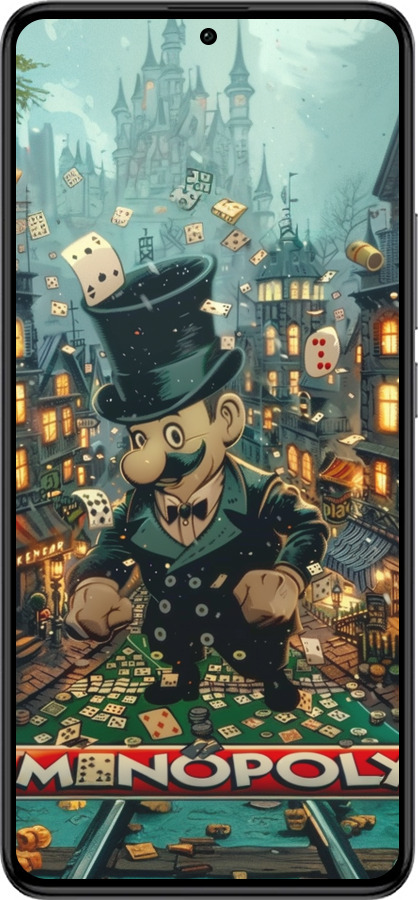 Силіконовий чехол Казковий Monopoly для Xiaomi Redmi K60 Pro - 6086u-3457 изображение 
