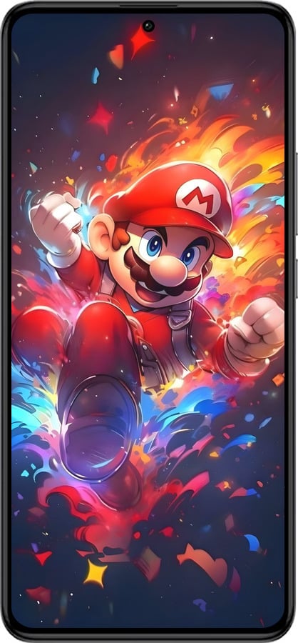 Силіконовий чехол Супер Маріо для Xiaomi Redmi K60 Pro - 6342u-3457 изображение 
