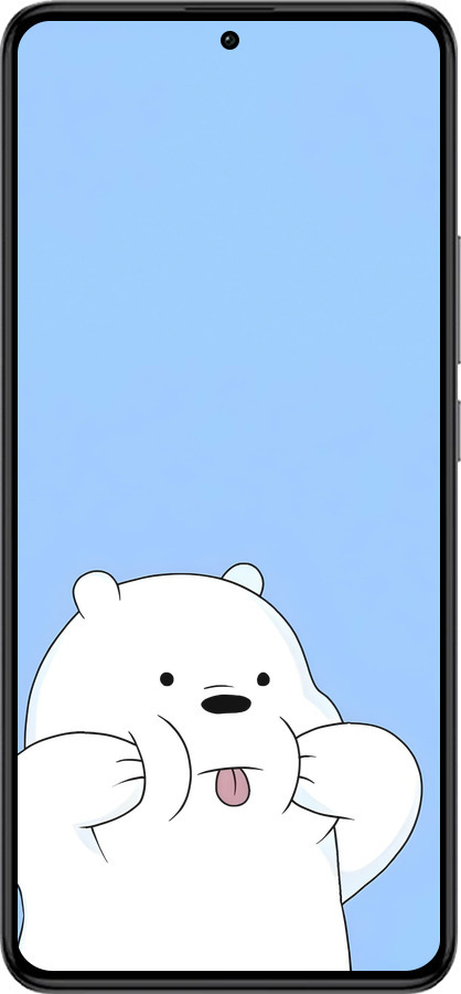Силиконовый чехол Милый мишка для Xiaomi Redmi K60 Pro - 6357u-3457 изображение 