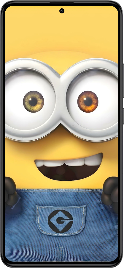 Силиконовый чехол Миньон для Xiaomi Redmi K60 Pro - 6389u-3457 изображение 