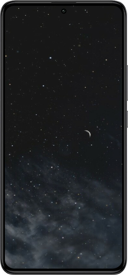 Силіконовий чехол Нічне небо для Xiaomi Redmi K60 Pro - 6451u-3457 изображение 