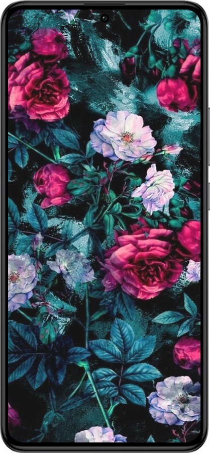 Силиконовый чехол Сад и розы для Xiaomi Redmi K60 Pro - 6483u-3457 изображение 