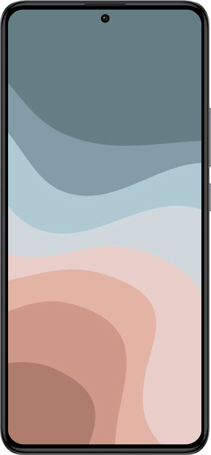 Силиконовый чехол С синими и розовыми волнами в стиле ретро для Xiaomi Redmi K60 Pro - 6532u-3457 изображение 