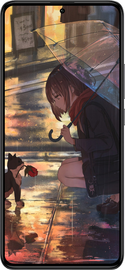 Силіконовий чехол Anime для Xiaomi Redmi K60 Pro - 6609u-3457 изображение 