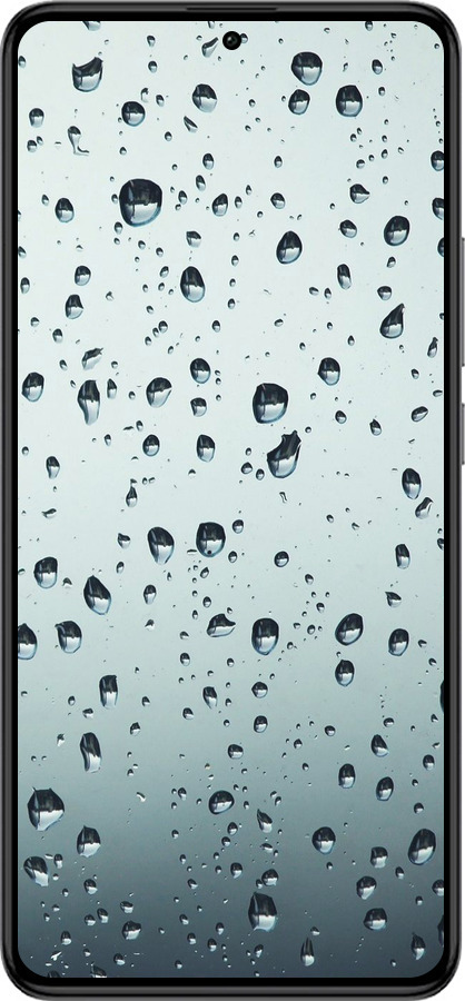 Силиконовый чехол Стекло в каплях для Xiaomi Redmi K60 Pro - 848u-3457 изображение 
