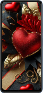 TPU чехол Сердечки v2 для Xiaomi Redmi Note 10 Pro - 5832b-2297 изображение 