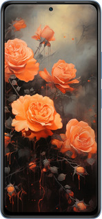 TPU чехол Оранжевые розы для Xiaomi Redmi Note 10 Pro - 5944b-2297 изображение 