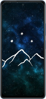 TPU чехол Гори та зірки намальовані на тлі галактики для Xiaomi Redmi Note 10 Pro - 6490b-2297 изображение 