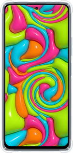 Силіконовий протиударний с посиленими кутами чехол Y2K Jelly Dream для Xiaomi Redmi Note 10 Pro - 6780sp-2297 изображение 