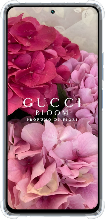 Силикон с усиленными углами чехол Гучи для Xiaomi Redmi Note 10 Pro - 6341sp-2297 изображение 