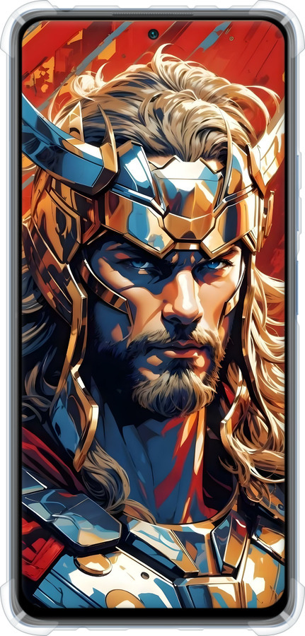 Силикон с усиленными углами чехол Тор для Xiaomi Redmi Note 10 Pro - 6384sp-2297 изображение 