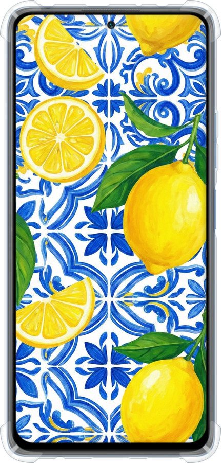 Силіконовий протиударний с посиленими кутами чехол Grocery Girl Italian Summer для Xiaomi Redmi Note 10 Pro - 6766sp-2297 изображение 