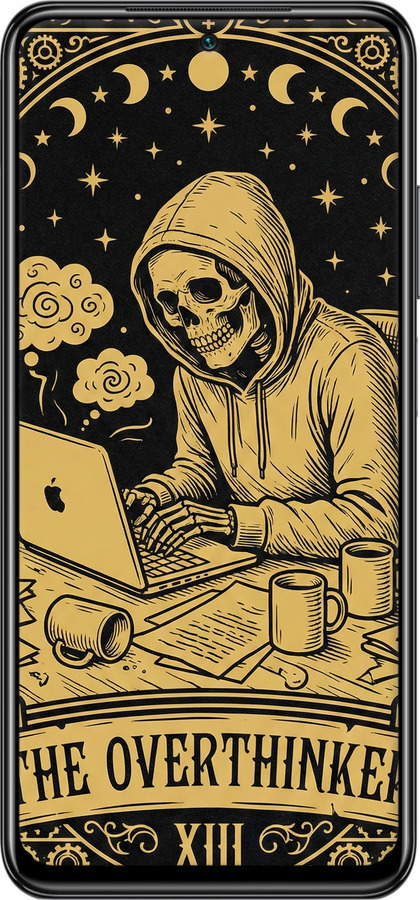 TPU чехол The Overthinker для Xiaomi Redmi Note 10S - 6774b-2577 изображение 