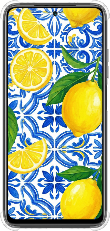 Силіконовий протиударний с посиленими кутами чехол Grocery Girl Italian Summer для Xiaomi Redmi Note 10 - 6766sp-2277 изображение 