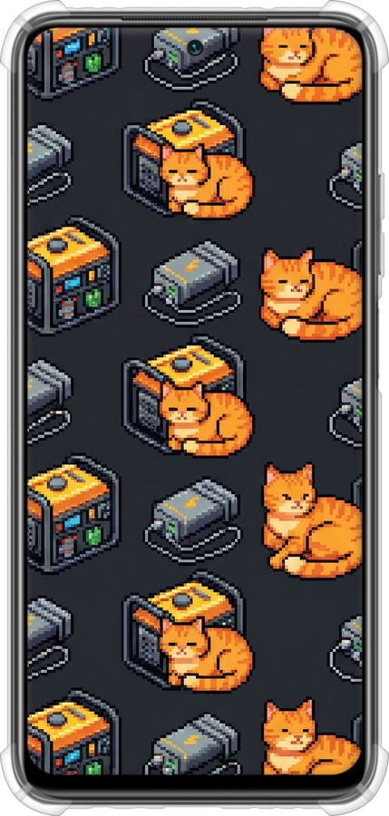 Силикон с усиленными углами чехол Autonomous Zone для Xiaomi Redmi Note 10 - 6771sp-2277 изображение 