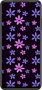 Силіконовий чехол з квітами для Xiaomi Redmi Note 10 - 6258u-2277 изображение 