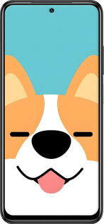 Силиконовый чехол Корги для Xiaomi Redmi Note 10 - 6280u-2277 изображение 