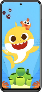 Силиконовый чехол Бейби Шарк для Xiaomi Redmi Note 10 - 6303u-2277 изображение 
