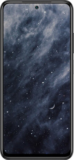 Силиконовый чехол Голубые облака, Голубая луна для Xiaomi Redmi Note 10 - 6398u-2277 изображение 
