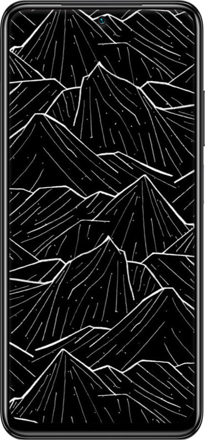Силіконовий чехол Із зображенням Темних гір для Xiaomi Redmi Note 10 - 6489u-2277 изображение 