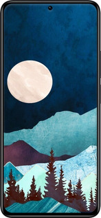 Силиконовый чехол Горная идиллия ночной пейзаж для Xiaomi Redmi Note 12 Pro - 6488u-3019 изображение 