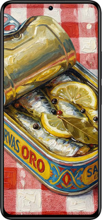 Силиконовый чехол Vintage Sardine Tin Phone для Xiaomi Redmi Note 11 Pro - 6772u-2512 изображение 